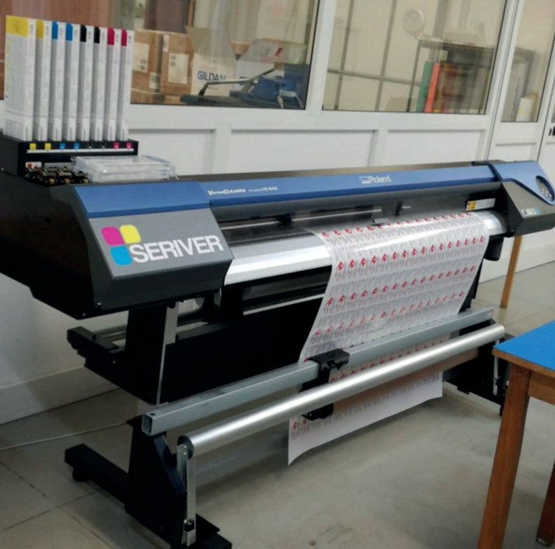 Plotter di stampa digitale Seriver